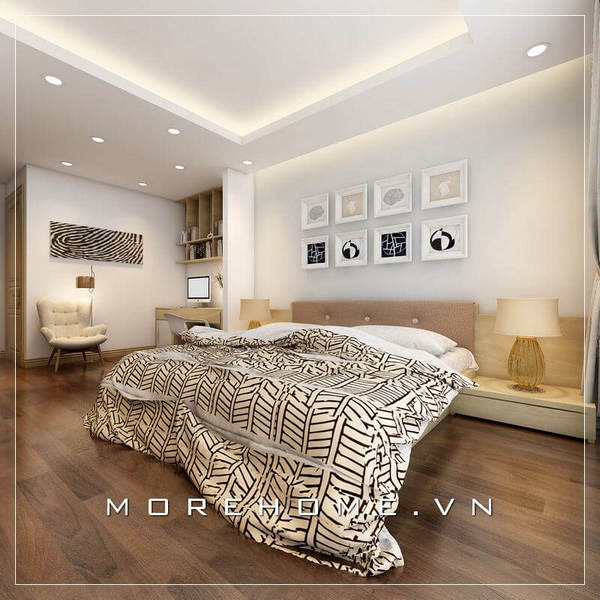 Giường ngủ gỗ công nghiệp